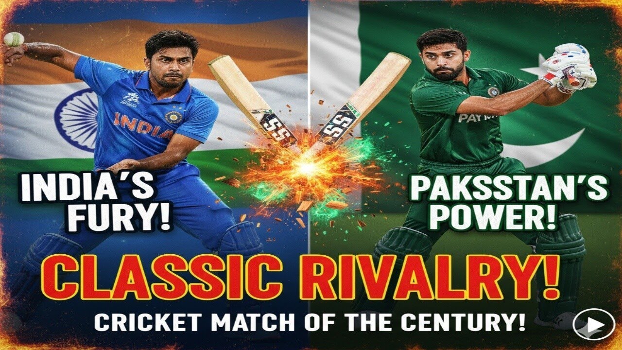 INDIA vs PAKISTAN RIVALRY : The most INSANE Cricket match Hype Video ...