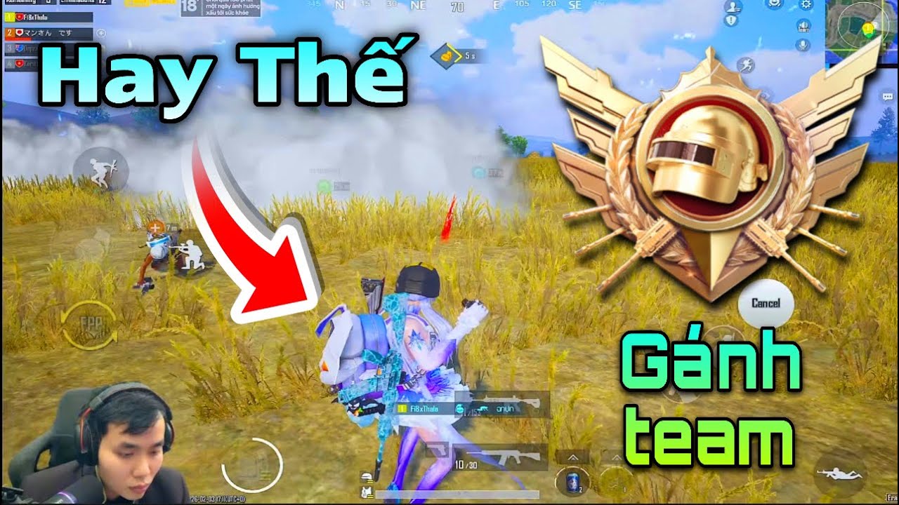 Gánh team khi đồng đội nằm hết bo cuối. Cân team mãn nhãn