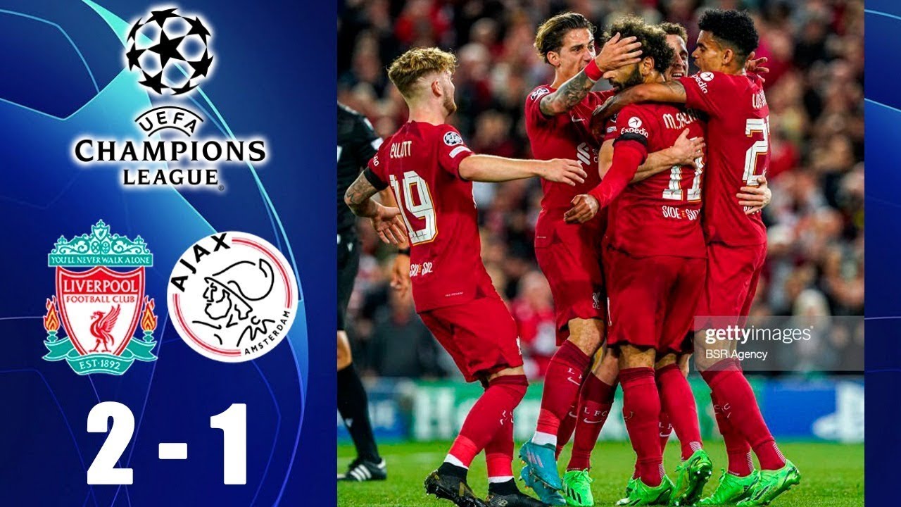 Liverpool vs Ajax 2-1 Highlights | Champions League 22/23🔥🔥 - YouTube