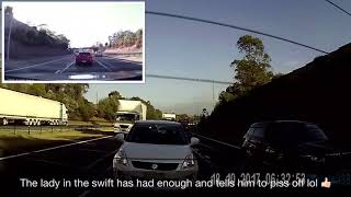 Range Rover Driver gets a Lesson