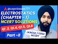 12th ll NCERT exercise ll Q1.3, Q1.4, Q1.5 Q1.6 ll electric charges and fields ll jkbose ll CBSE