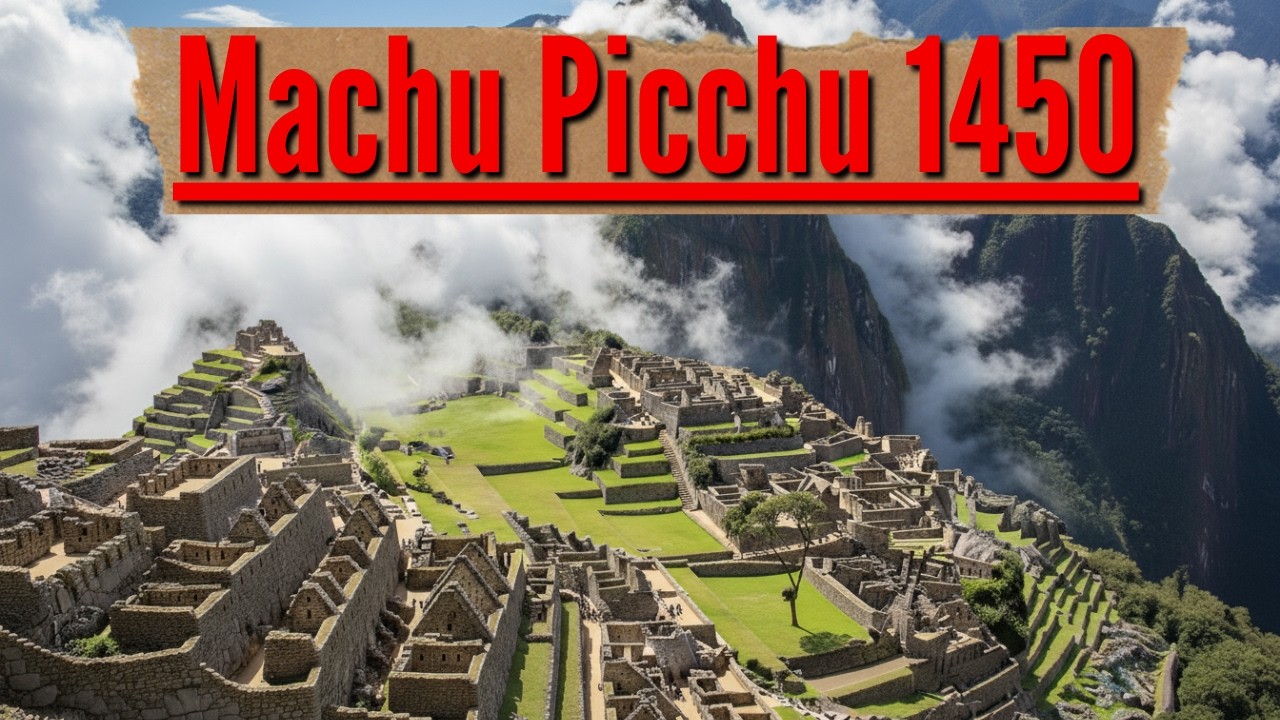 Como Era Machu Picchu em 1450 – Descubra o Segredo da Cidade nas Nuvens (Reconstrução por IA)
