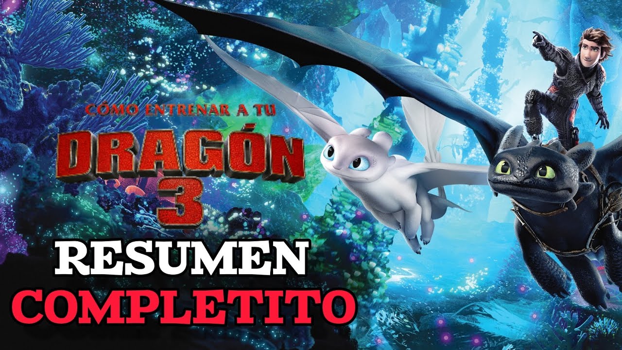 COMO ENTRENAR A TU DRAGÓN 3 EL MUNDO OCULTO (2019)