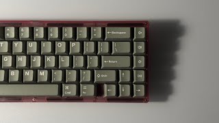 TKC Portico68 V2 Prototype w/ HMX Cosmic Purple Linears - “Hanami” (Sound Test)