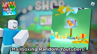Mailboxing Random Youtubers In Pet Simulator 99 (funny)