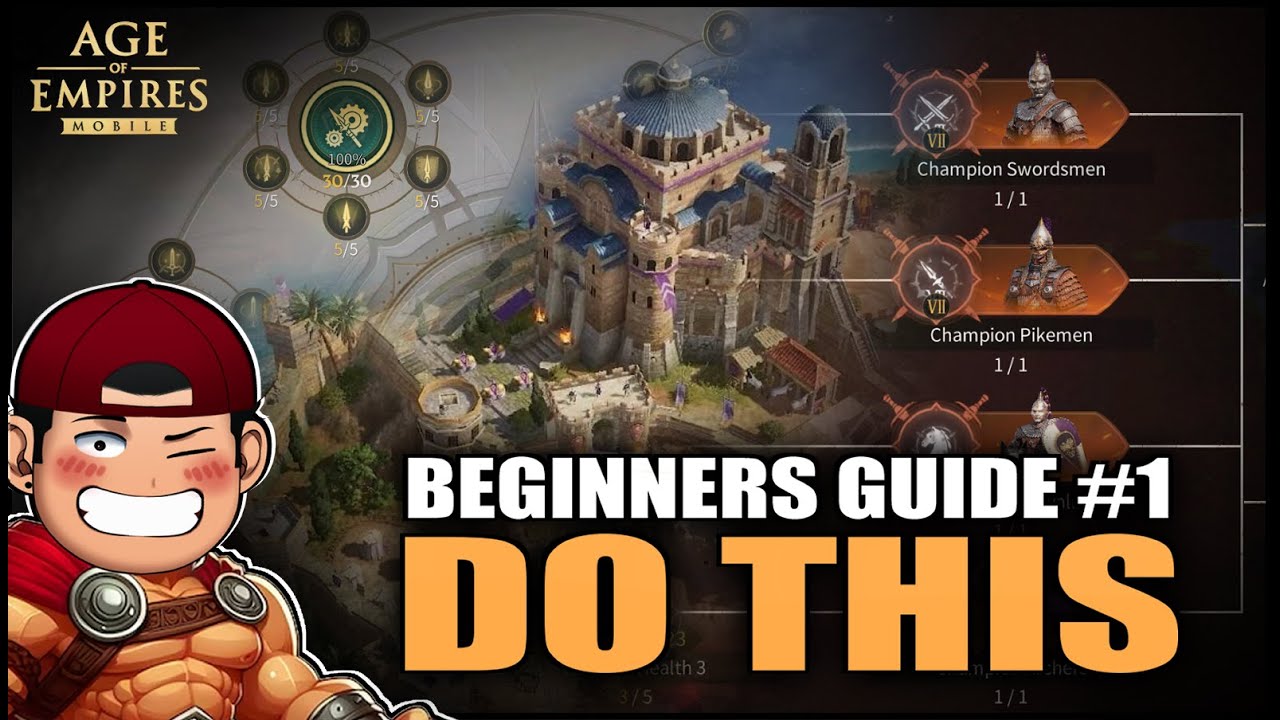 Советы по замковым сооружениям, лагерю наёмников и исследованиям — Age of Empires Mobile 