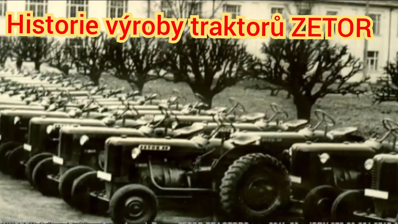 Jak se zrodil ZETOR. Historie počátku výroby traktorů ZETOR.