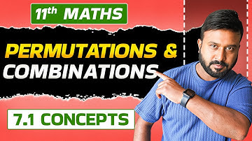 Class 11 Maths Ex 7.1 Concepts 🔢 | Permutations & Combinations Ch 7 | NCERT | Rohit Sir
