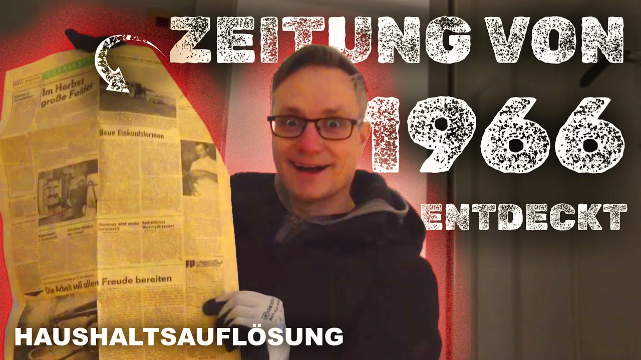 HAUSHALTSAUFLÖSUNG eines alten Jugendstil MESSIE Mehrfamilienhauses mit SCHÄTZEN