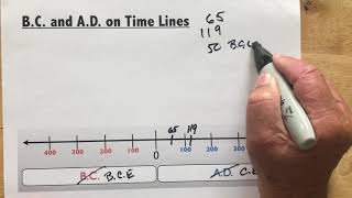 BC and AD Timelines video