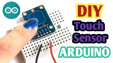 Arduino Capacitive touch sensor DIY | Homemade touch sensor