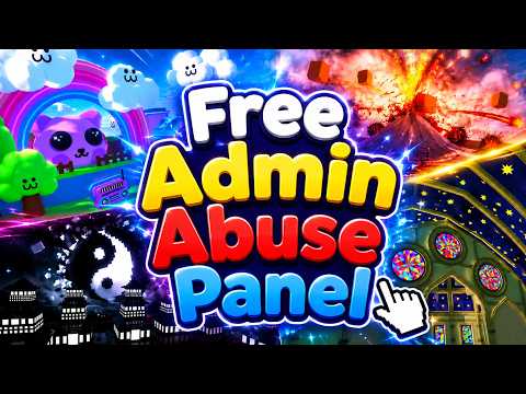 [FREE] Admin Abuse Panel V2 – All Events Showcase  | Roblox Studio