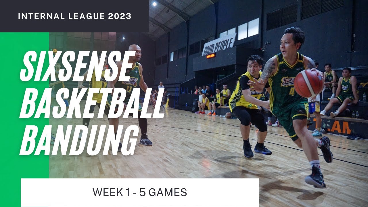 SIXSENSE BASKETBALL BANDUNG INTERNAL LEAGUE 2023 WEEK 1 YouTube