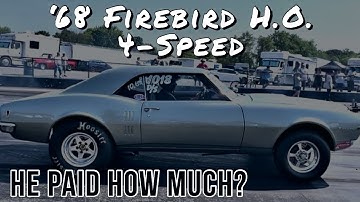 Adam Strang | NHRA Stock Eliminator D/S 1968 Pontiac Firebird 400 H.O. | 4-speed