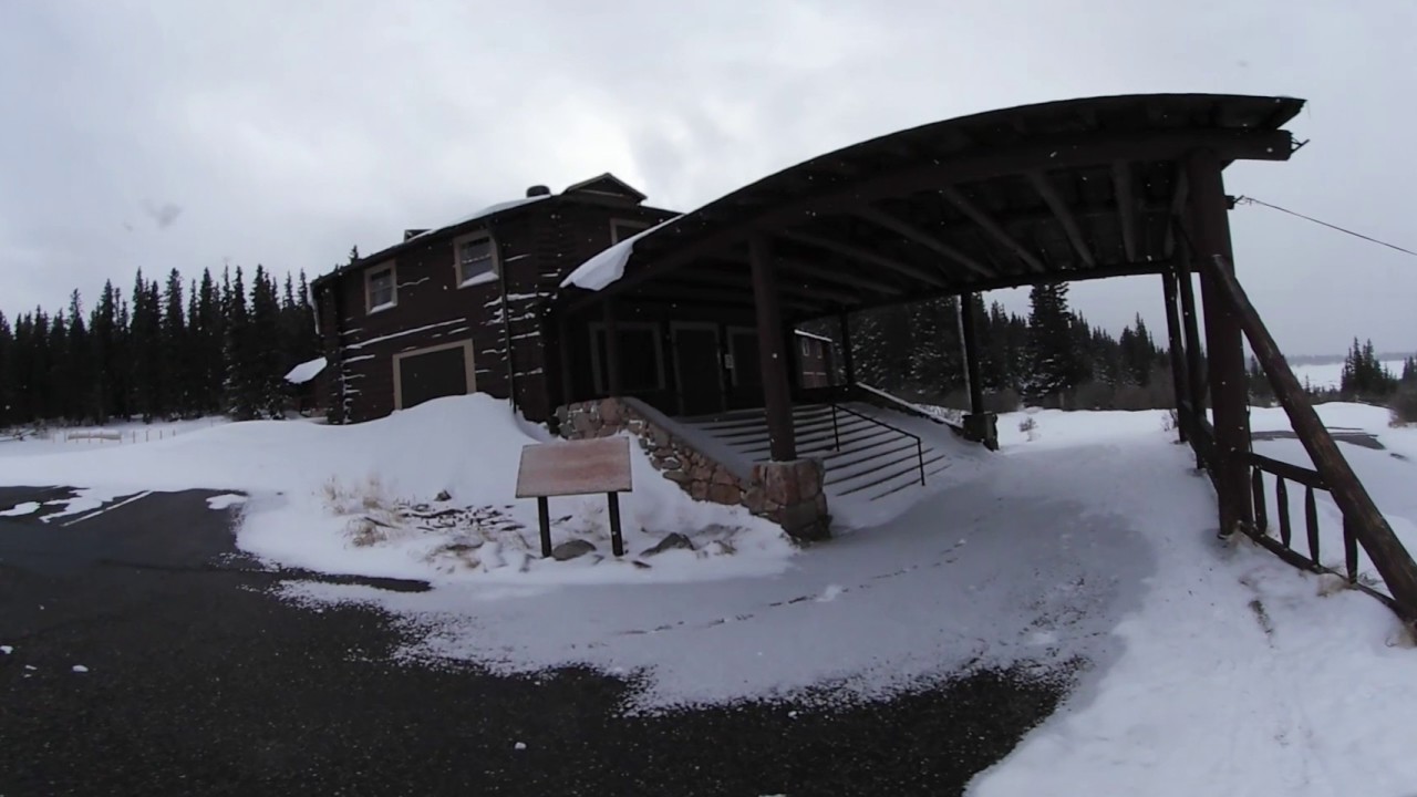 Mt. Evans, Echo Lake Snowshoeing (360° video) YouTube