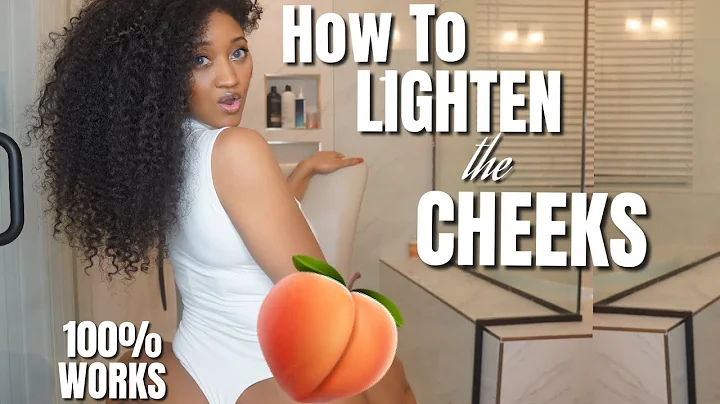 How To Lighten Between The Cheeks | THIS WORKS! No...
