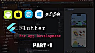 Learn Flutter Crash Course For Beginners in Tamil | Mobile Application Development | Part -1