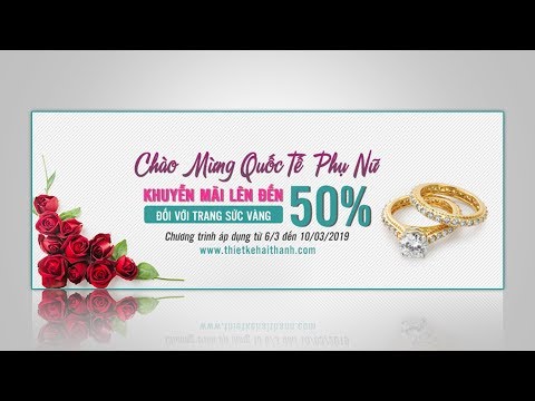 Hướng dẫn thiết kế banner đơn giản mà đẹp bằng Photoshop | Thietkehaithanh