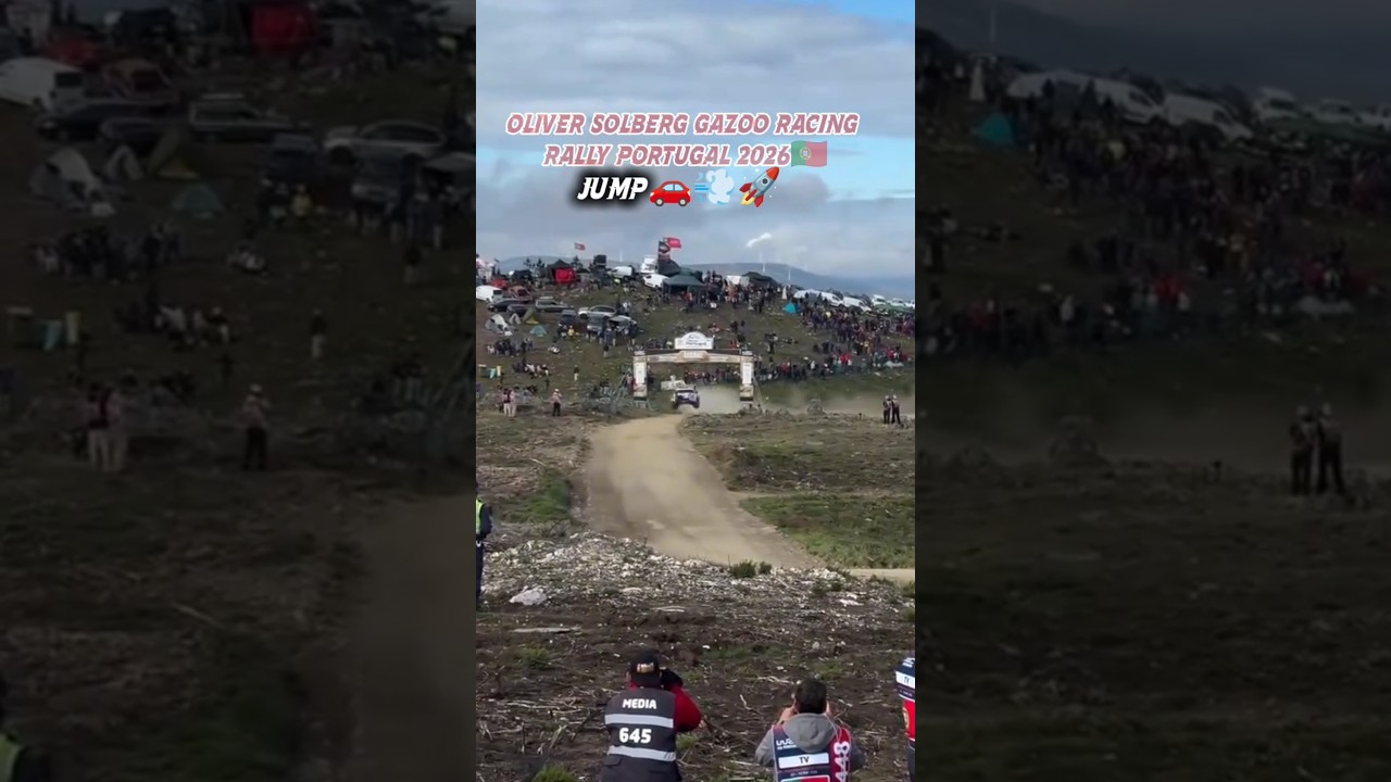 OLIVER SOLBERG, GAZOO Racing Rally Portugal 2026 #WRC #OliverSolberg #RallydePortugal2026 #fypシ