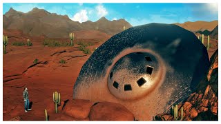 Finding UFO's & Treasure Deep In The Desert - Mr Prepper