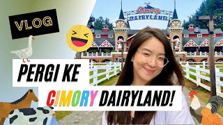 VLOG:PERTAMA KALI KE CIMORY DAIRYLAND PUNCAK! KAGETT LIAT BURUNG BEO CIUMAN?!! XD #vlog #cimory