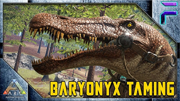 GOT LUCKY! BARYONYX TAMING- Ark: Survival Evolved
