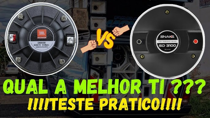 TI 2 POL. D450ti vs TI 1POL. MEIA SNAKE SD3100!!!! QUAL A MELHOR