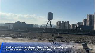 Rogue Drone Detection System | 70MHz–10GHz, 5-10km Range | Factory Demo