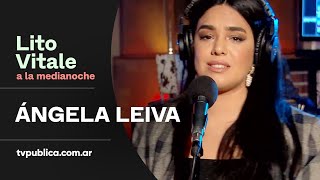 Video thumbnail of "Ángela Leiva: Podrás - Lito Vitale a la Medianoche"
