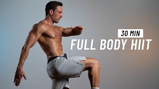 20 MIN FULL BODY HIIT Workout  Strength & Burn (No Jumping + No Equipment)