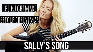 Sally's Song - Nightmare Before Christmas - with FREE TAB