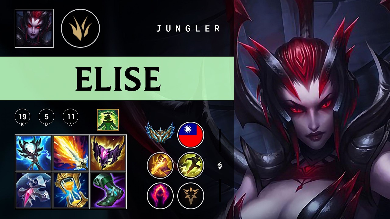 Elise Jungle vs Ekko - TW Challenger Patch 26.04