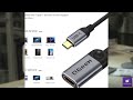 Review - QGeeM USB C to HDMI Adapter 4K Cable, USB Type-C to HDMI Adapter [Thunderbolt 3/