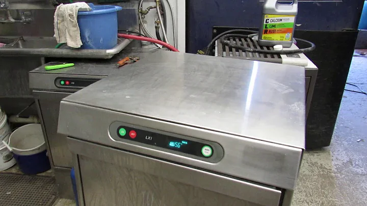 Testing the Hobart LXiH Undercounter Dishwasher