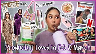 Products I LOVED in FEB & MARCH  Amazon Finds, Outfits, New On Netflix, Youtubers? ThatQuirkyMiss