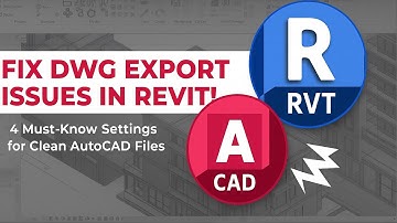 ✅ Fix DWG Export Issues in Revit! 4 Must-Know Settings for Cleaner AutoCAD Files 🚀
