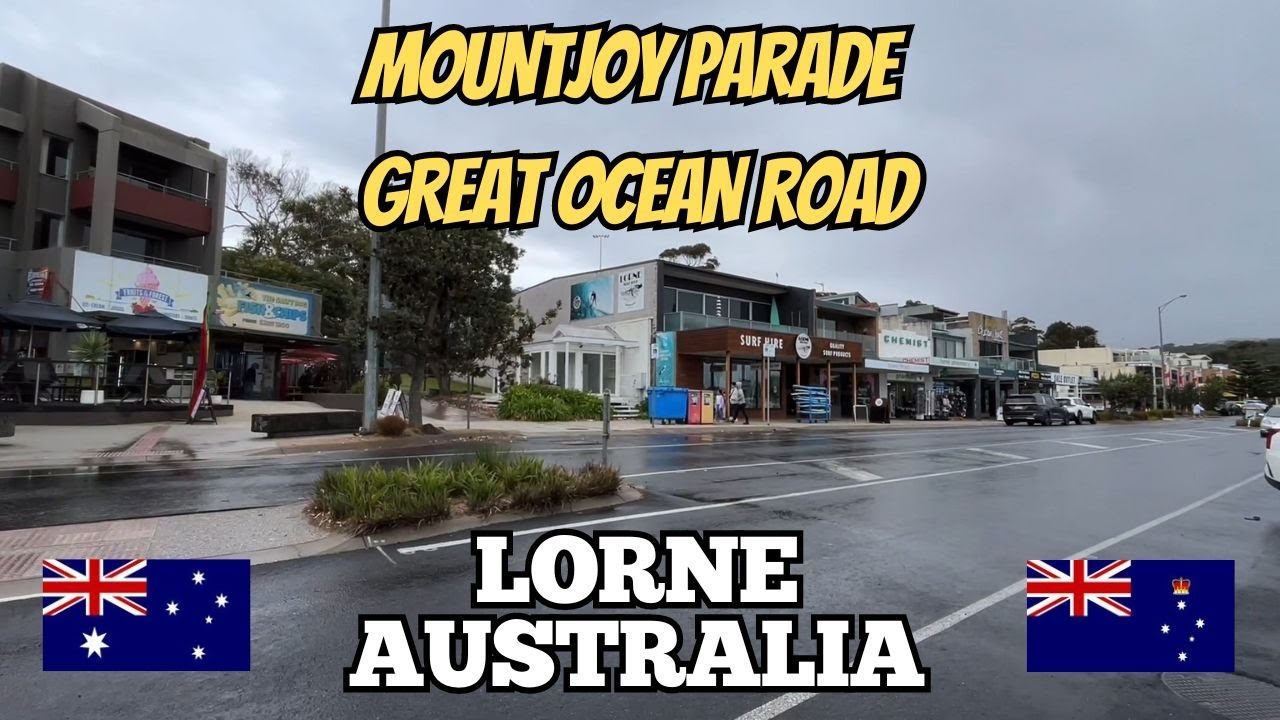 Exploring Lorne Australia: A Walking Tour Along Mountjoy Parade (Great Ocean Road)