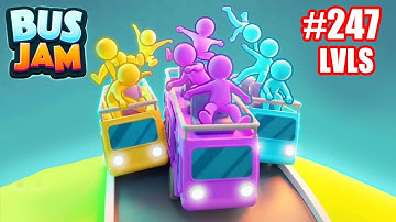 New Update Bus Jam Game #247   #android #ios #shortsfeed #viralshort #youtubeshorts #busgames