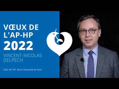 Vœux AP-HP 2022 de Vincent-Nicolas Delpech