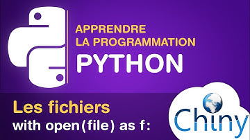 Apprendre Python - Les fichiers