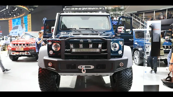 北汽展台有輛售價1000萬的車 BJ80 66了解一下？ - 天天要聞