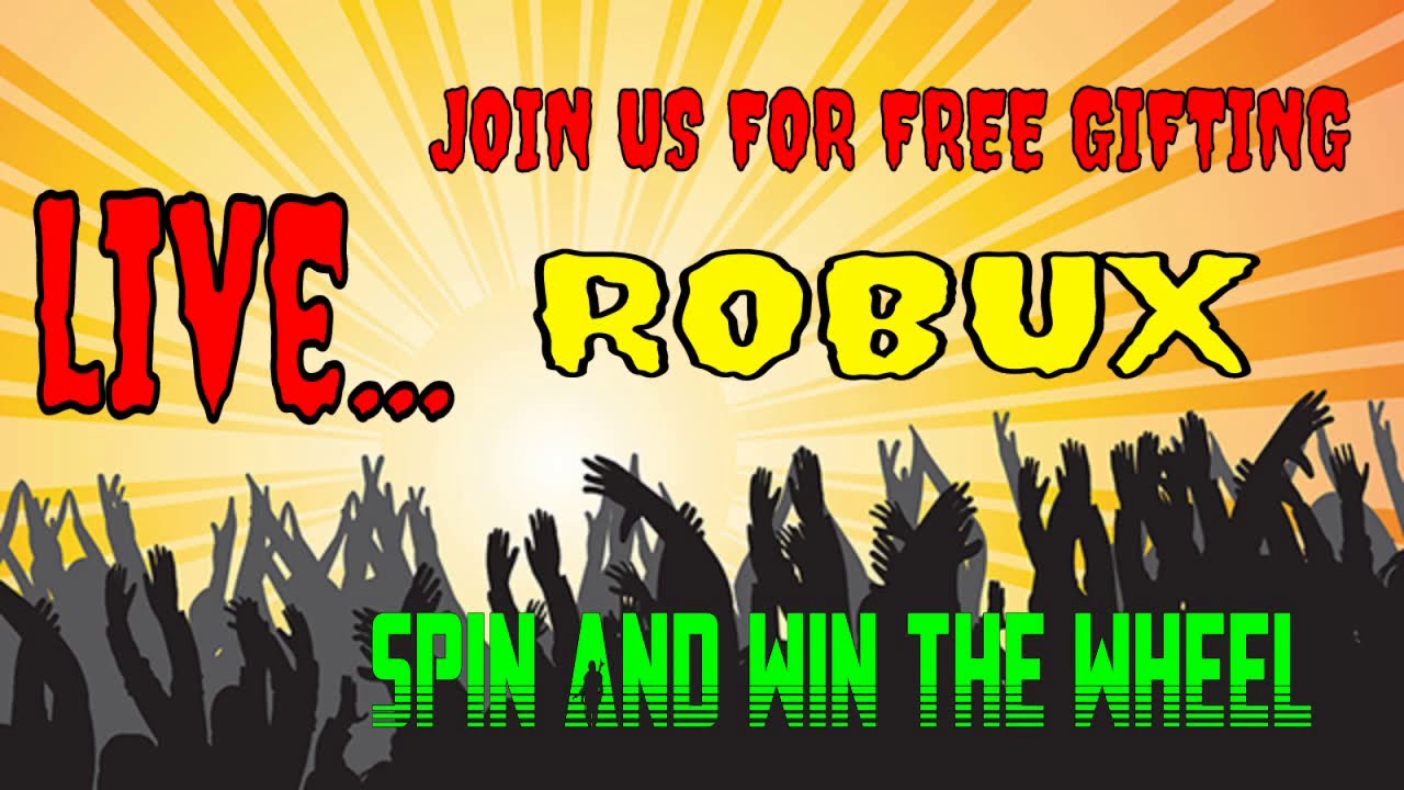 Roblox Let S Spin And Win Live 5 Robux Giveaways 2020 Youtube - robux wheel.come