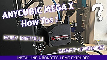 Upgrade your Extruder on the Anycubic Mega X!
