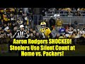 Aaron Rodgers SHOCKED! Steelers Use Silent Count at Home vs. Packers!