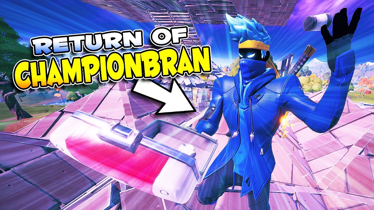 ChampionBran's FORTNITE RETURN.. (*New* Ninja Skin!)