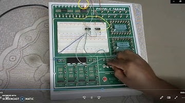 DCP Lab 18    Half Adder using Universal gates