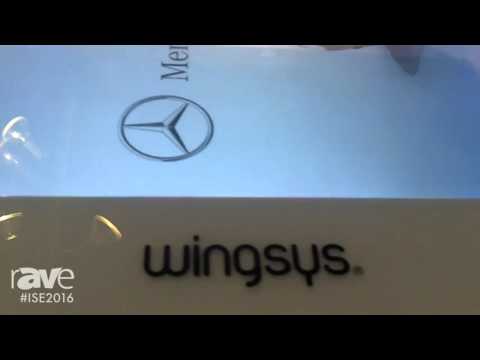 ISE 2016: Famasete Displays Wingsys Interactive Table