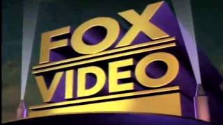 Fox Video Logo 1993 (with short fanfare)