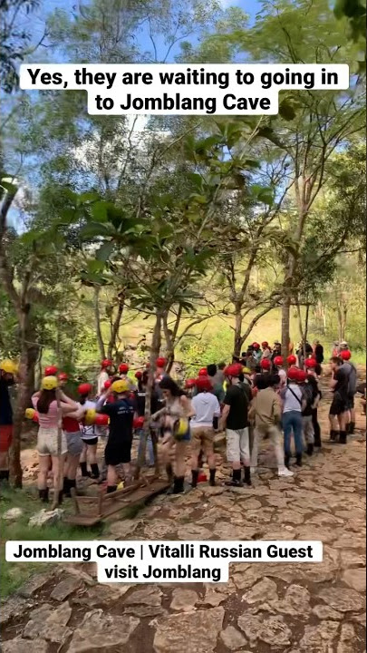 Jomblang Cave | walking to jomblang cave, prepare to get in Jomblang #entrance #cave #goa #jomblang