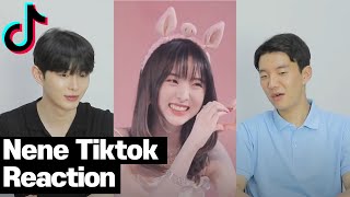 🤠 ปฏิกิริยาที่น่าตกใจของชาวเกาหลีที่ได้ดูวิดีโอ Nene Tiktok 🤠 /reaction to nene tiktok